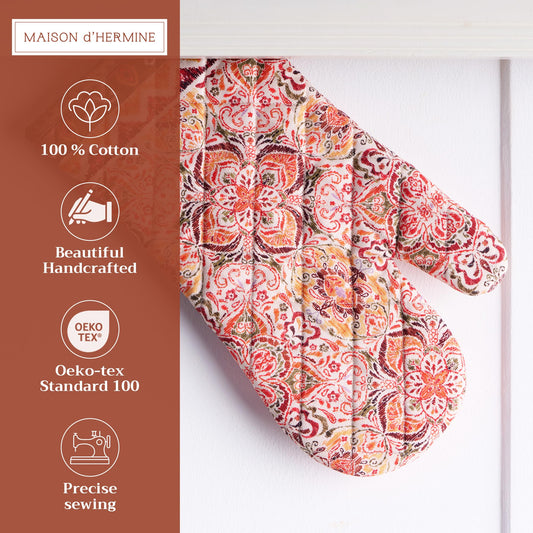 Maison d'Hermine Oven Gloves 100% Cotton Oven Mitt