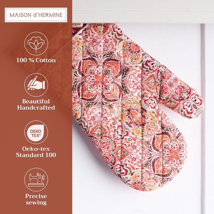 Maison d'Hermine Oven Gloves 100% Cotton Oven Mitt