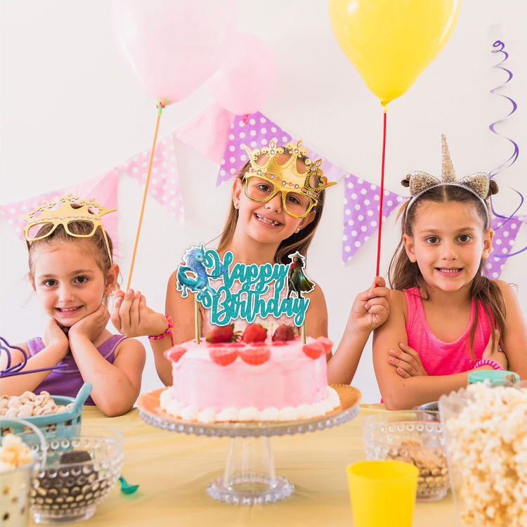 Raya and the Last Dragn Happy Birthday Cake Topper (15 Count)