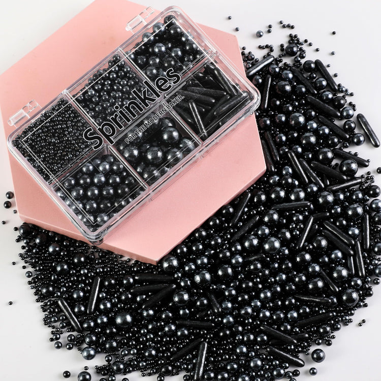 Black Mix Sugar Sprinkles (4.16 Ounce)