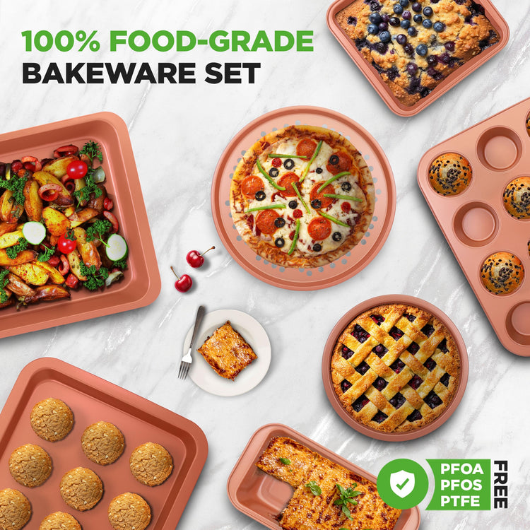 10 Piece Oven Baking Pans Set