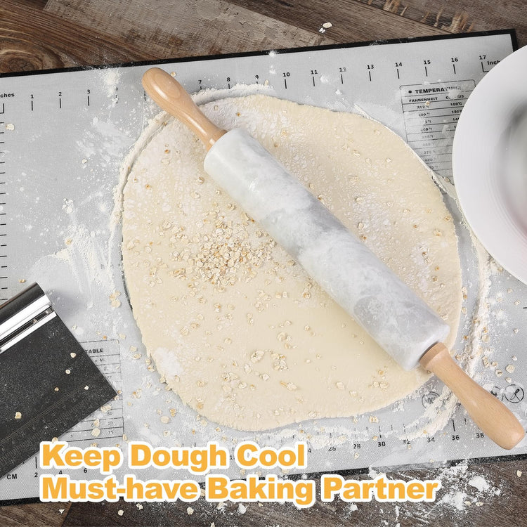 African Natural Marble Rolling Pin