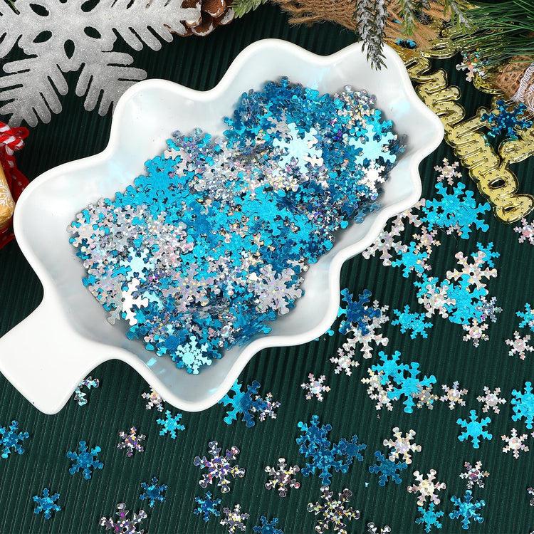 Winter Snowflake Confetti Party Decorations