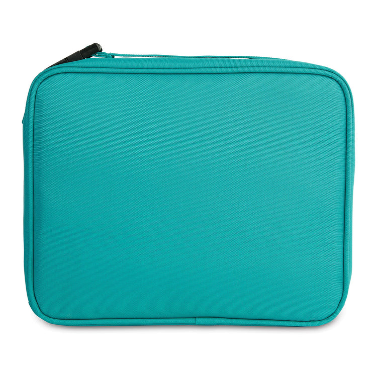 R) Freezable Classic Lunch Box, Teal, Built with EcoFreeze(R) Technology, Collapsible, Reusable, Zip Closure With Zip Front Pocket and Buckle Handle, Designed for Fresh Lunch On the Go