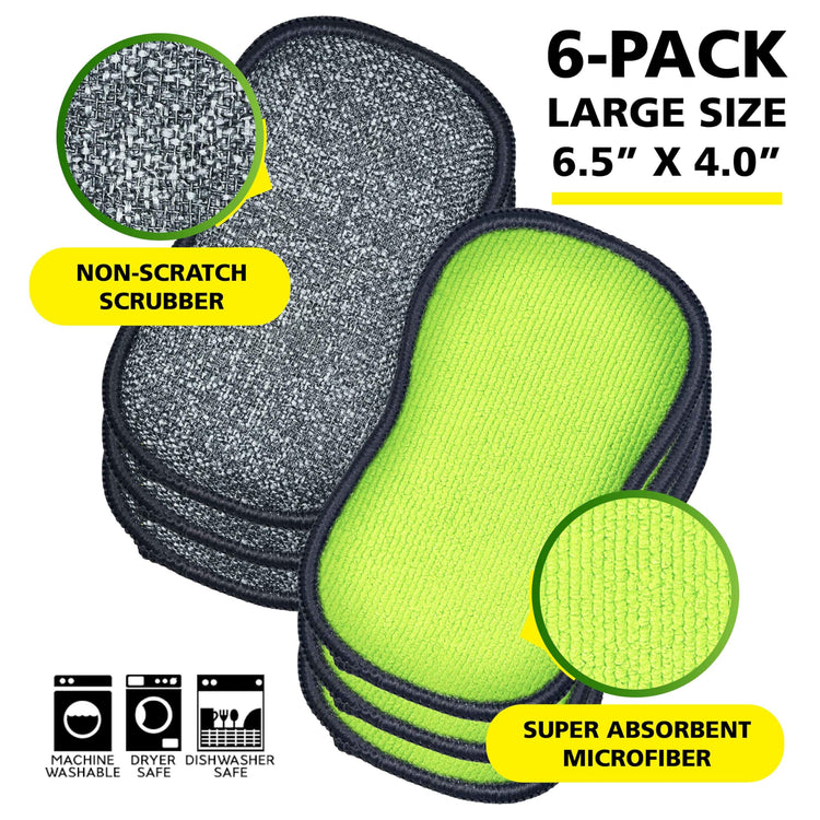 Fresh Tuff Scrub Microfiber Scrub (6 Count)