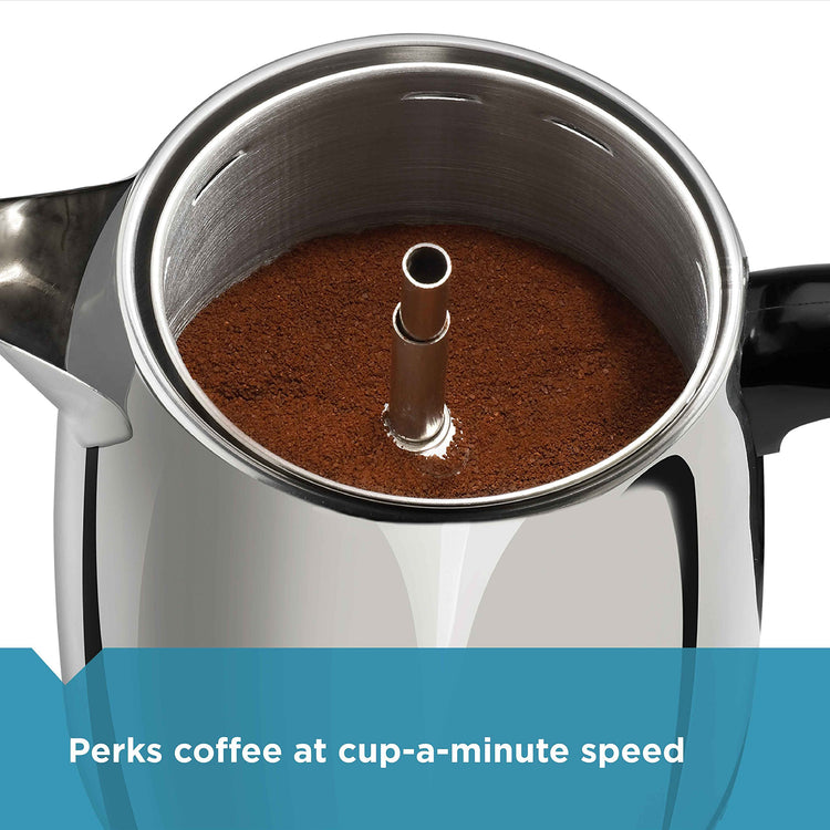 Electric Coffee Percolator (8 Count)