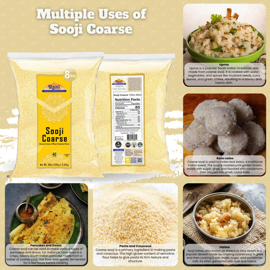Rani Sooji Coarse (128 Ounce)