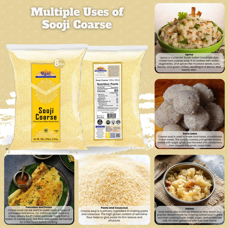 Rani Sooji Coarse (128 Ounce)
