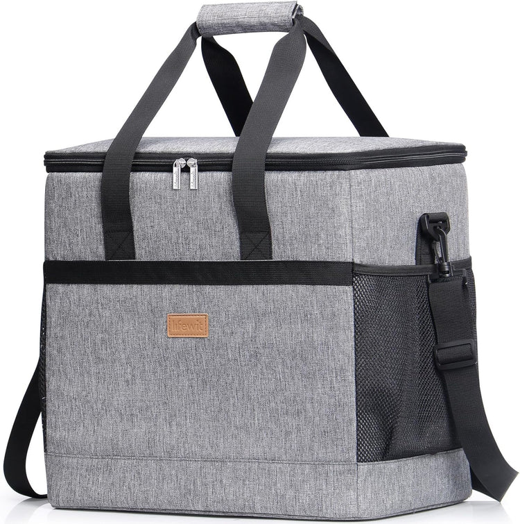 Lifewit Cooler Bag 30/50/60 Cans Collapsible and Insulated Large Lunch Bag Leakproof Soft Cooler Portable Tote for Camping/BBQ/Family Outdoor Activities