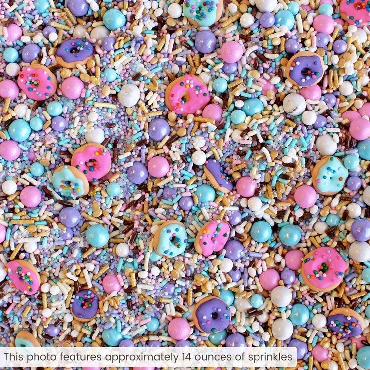 Donut Sprinkle Mix with ~6 Sprinkled Donuts Royal Icings