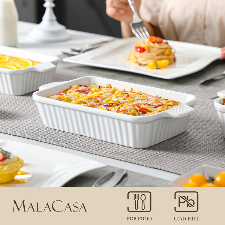 Casserole Dishes for Oven (4 Count)