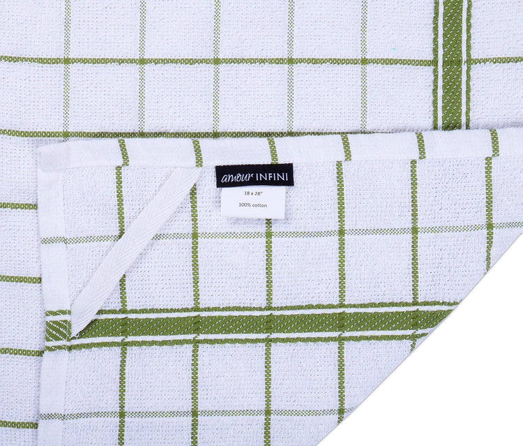 Terry Cotton Kitchen Towels 4 (4 Count)