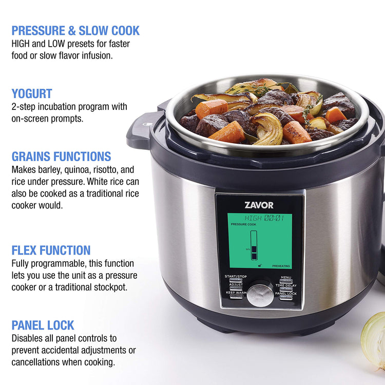 LUX LCD 6 Quart Multi