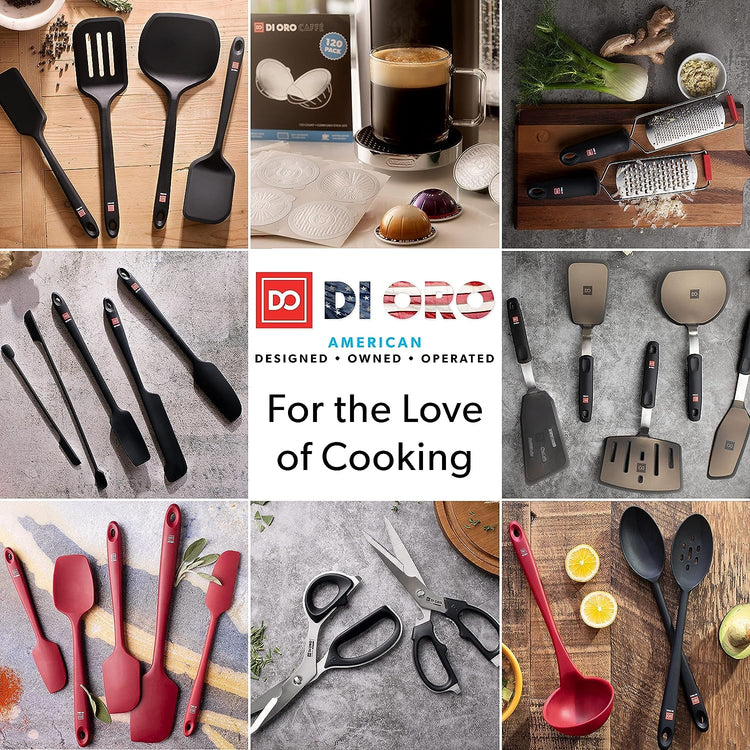 DI ORO Silicone Spatula Set (3 Count)