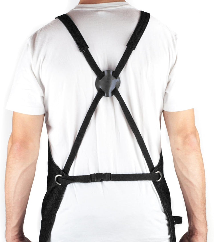 Hudson Durable Goods - Professional Grade Chef Apron for Kitchen, BBQ & Grill