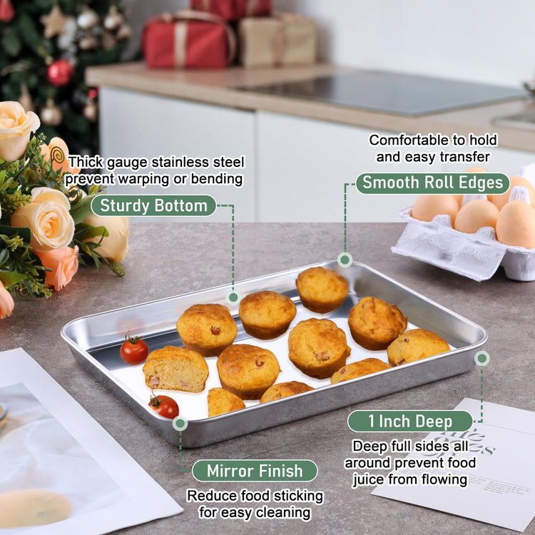 Cookie Sheet with Rack Set (2 Count)