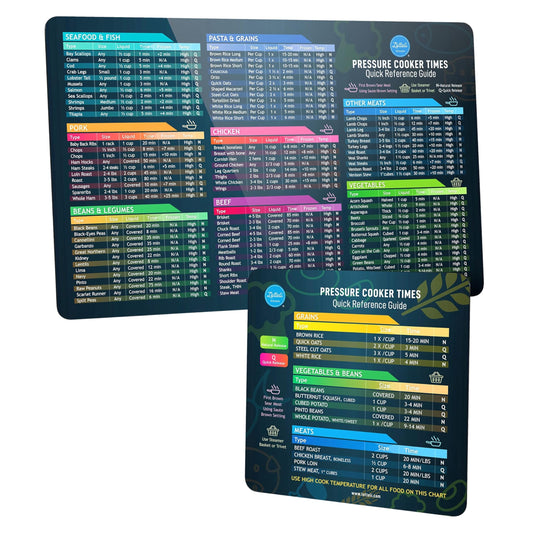 Instant Pot Cheat Sheet Magnet Set (2 Count)