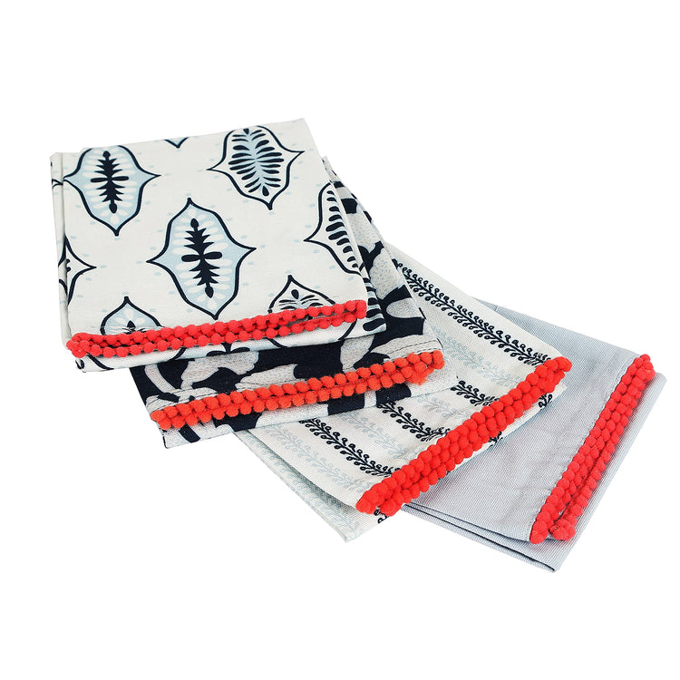 Dish Towels for Kitchen Tea Towels for Gifting Bar Towels for Kitchen Towels Hand Printed Dish Cloths