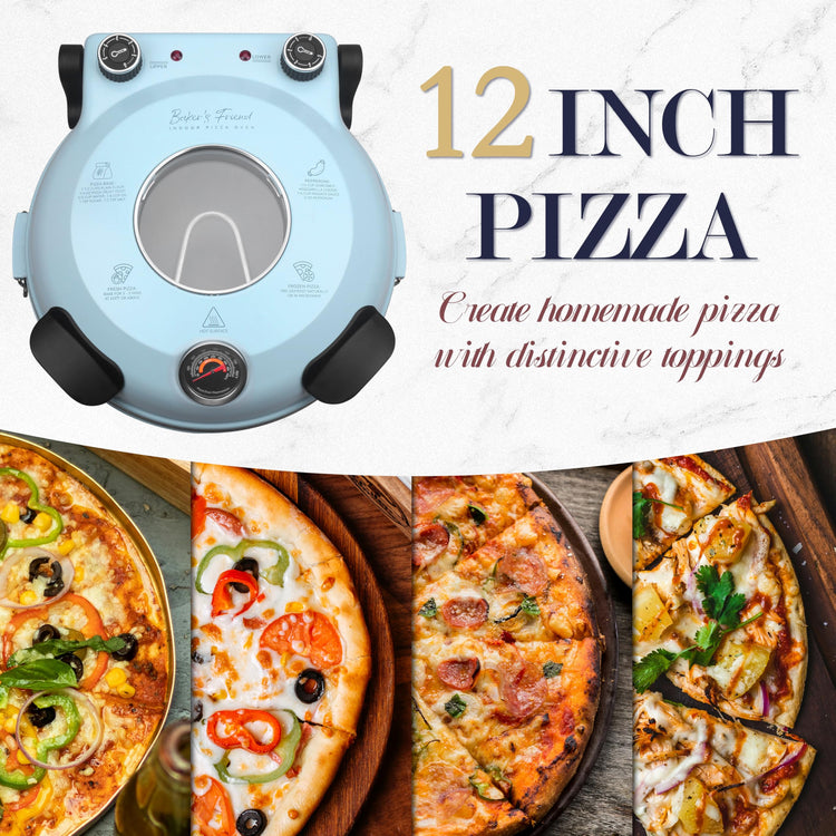 Electric Pizza Oven Indoor Countertop