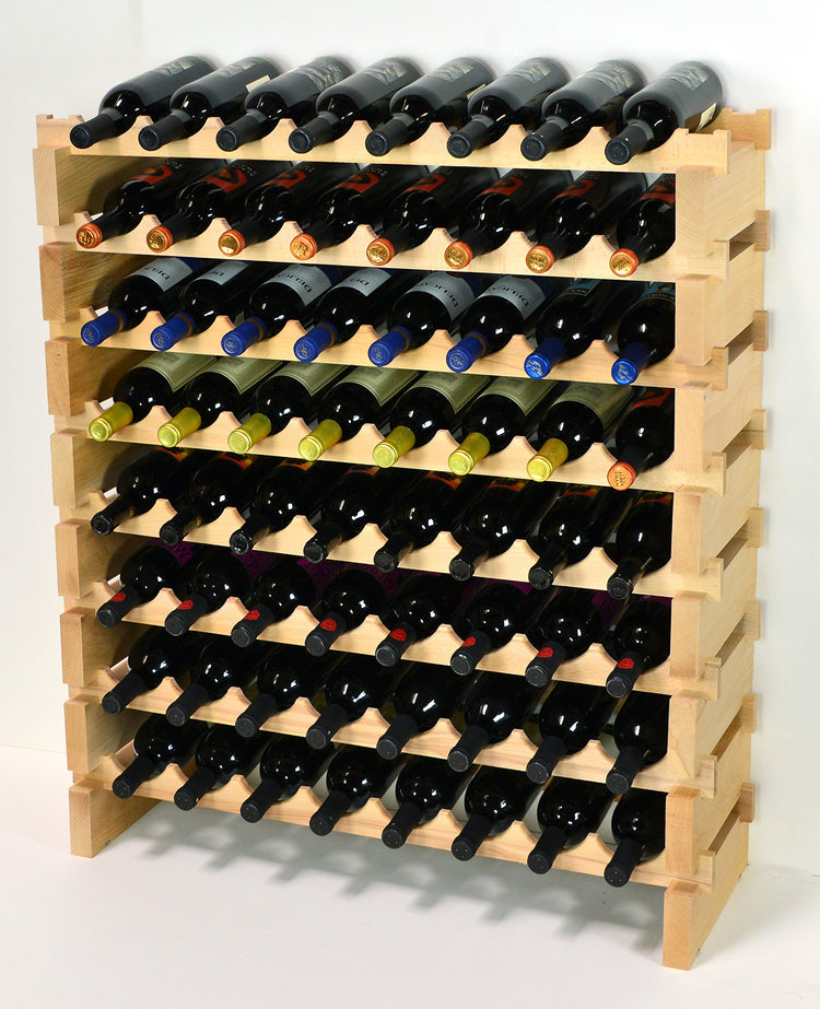 Modular Wine Rack Beechwood 32