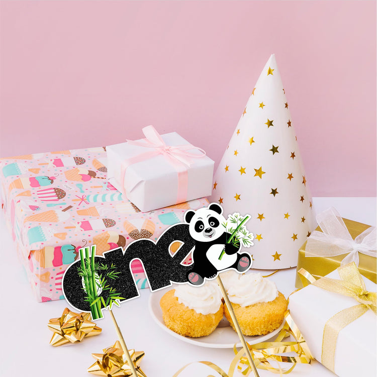 Panda One Cake Topper