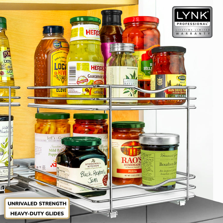 Pull Out Spice Organization for Cabinets