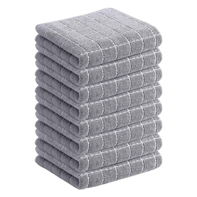 100% Cotton Terry Kitchen Towels (8 Count)