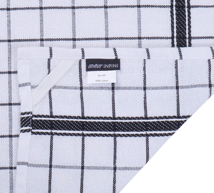 Terry Cotton Kitchen Towels 4 (4 Count)