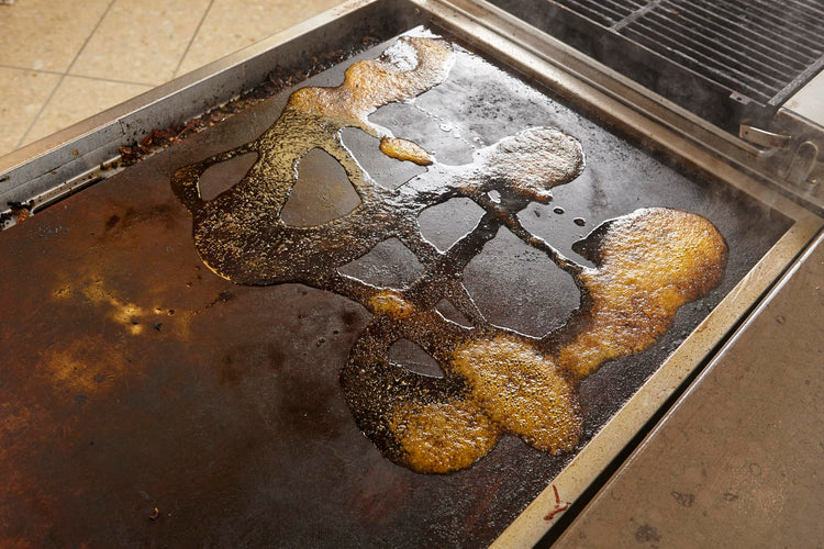 Scotch Brite Griddle Cleaning