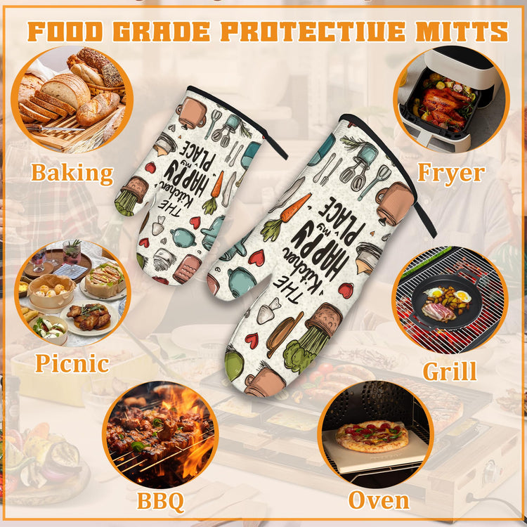Oven Mitts and Pot Holders (4 Count)