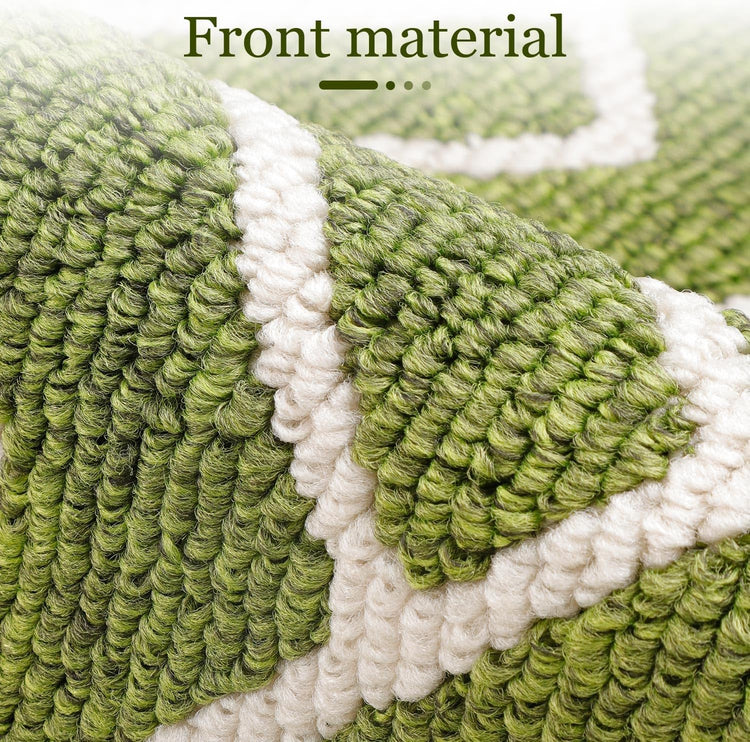 hicorfe Kitchen Rugs and Mats Sets,2 Pieces Super Absorbent Polypropylene Non-Slip Rug,Soft Comfort Floor Mat,Washable for Kitchen,Hallway,Office,Sink,Laundry(24" x 35" Plus 24" x 79",Sage Green