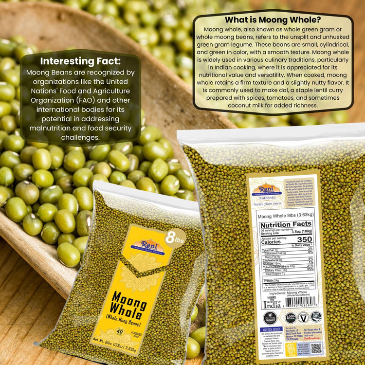 Rani Moong Whole (128 Ounce)