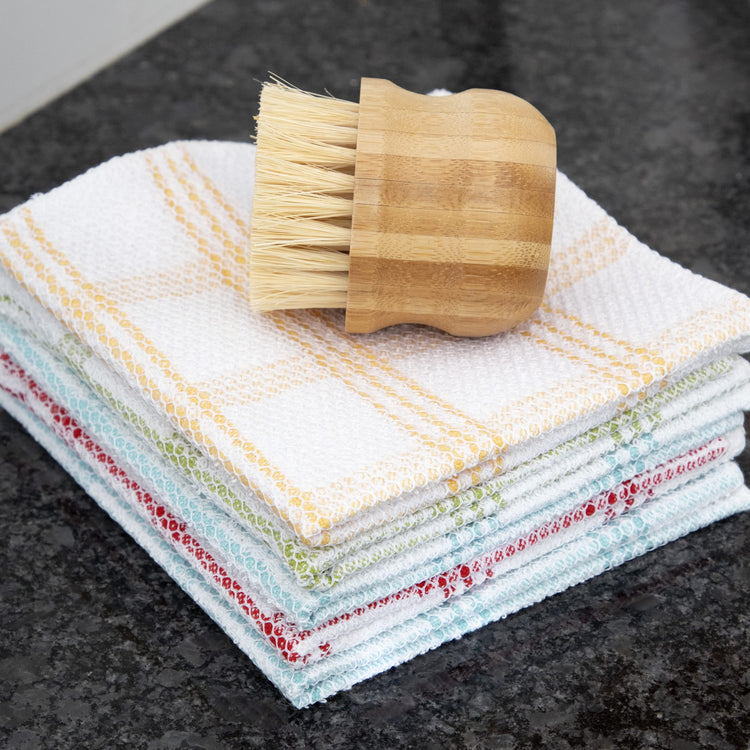 Cotton Scouring Dish Cloth 5 (5 Count)