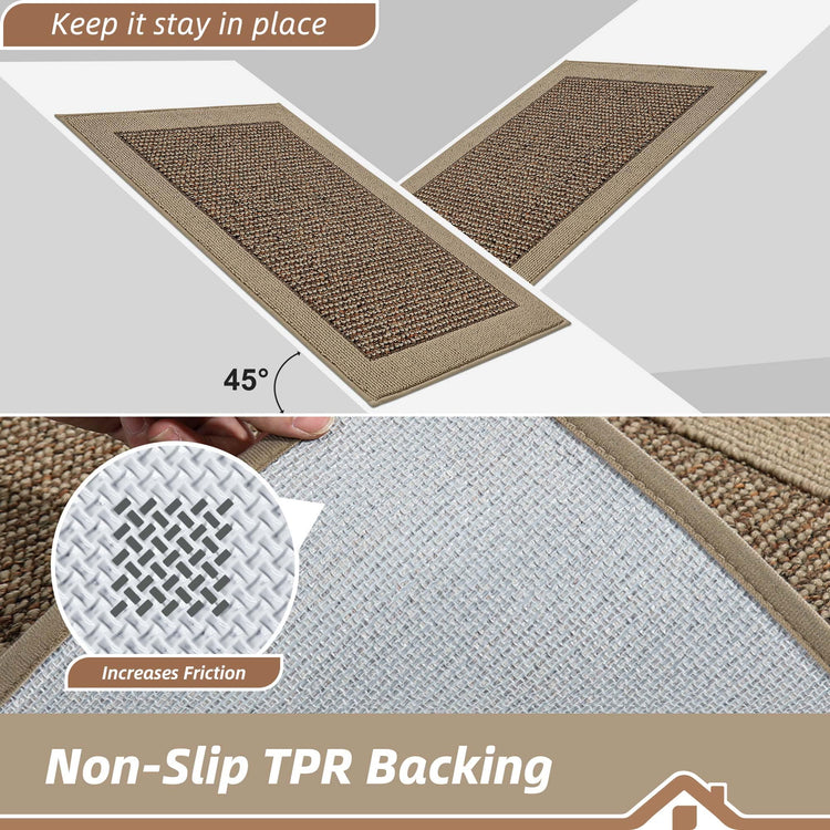 Kitchen Rugs Set of 2