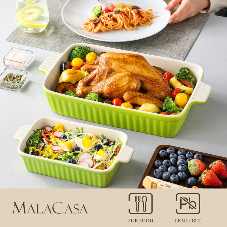 Ceramic Baking Dishes Set of 4 (4 Count)