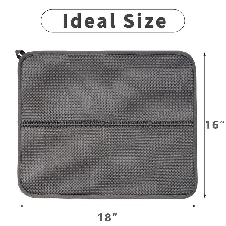 Dish Drying Mats 2 Pack (2 Count)