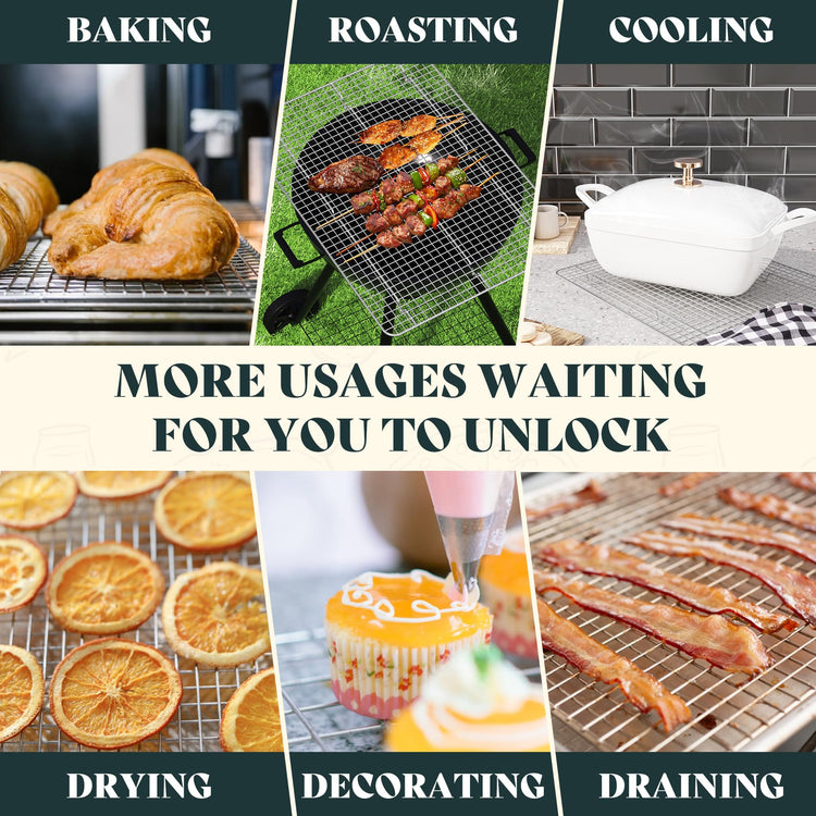 Cooling Racks for Cooking and Baking (2 Count)
