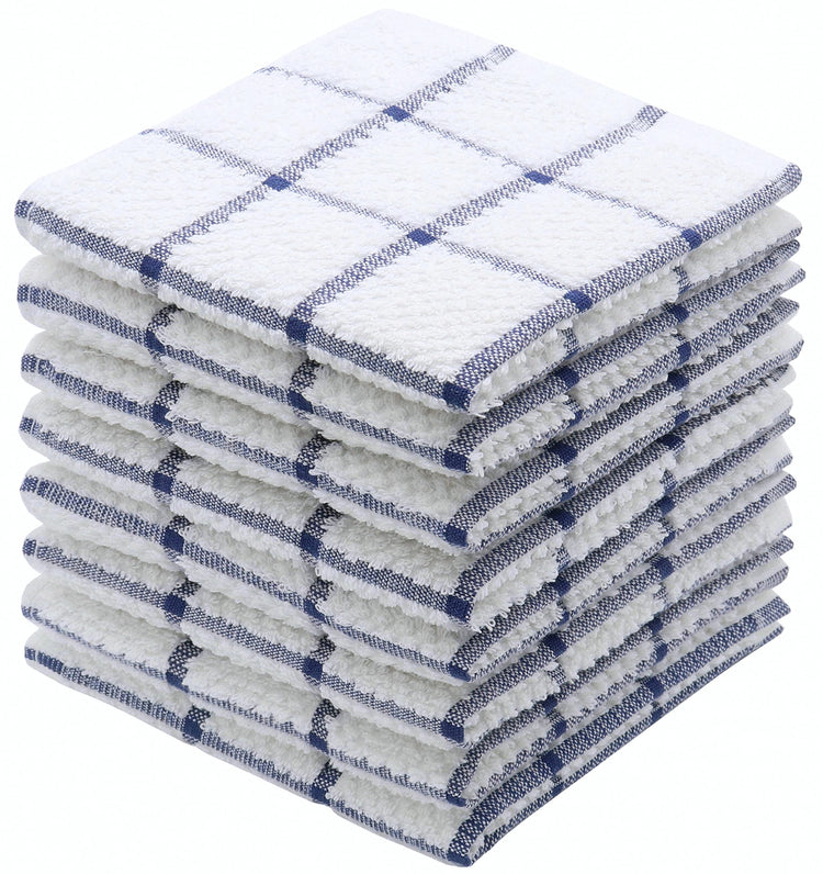Cotton Dish Towels for Kitchen (8 Count)