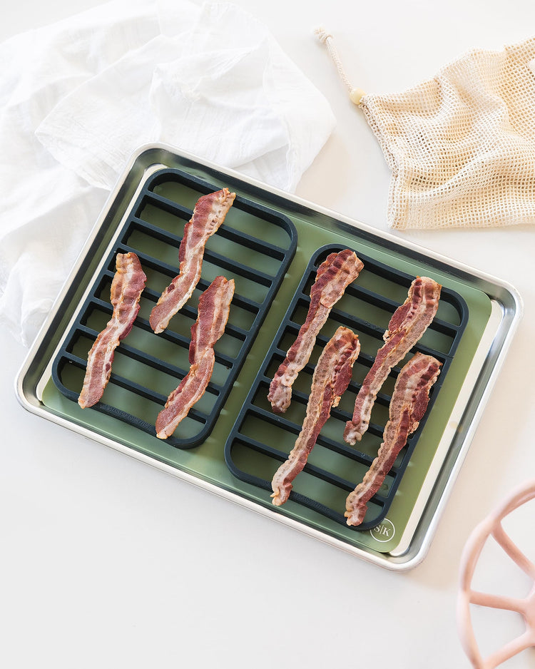 Silicone Roasting Rack Pan Extra Large (2 Count)