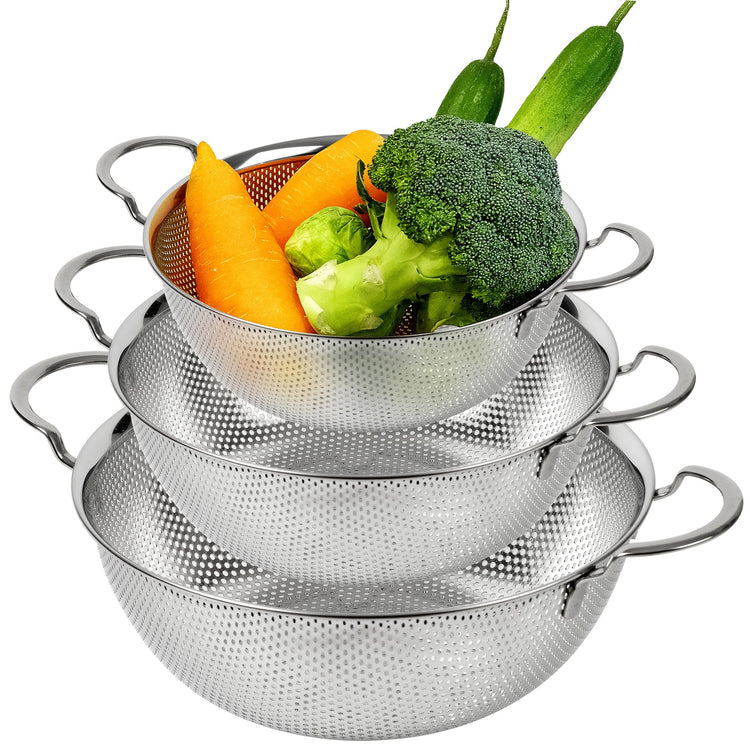 Stainless Steel Colander Set of 3 (3 Count)