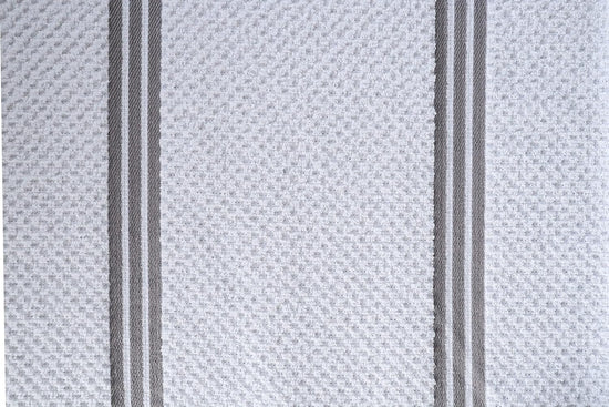 AMOUR INFINI Kitchen Towels Pack of 4 - Absorbent, Quick Drying Premium Cotton Tea Towel - Kitchen Linens 16x28 Inch Dish Towels with Hanging Loop (L.Grey) - Nestoria