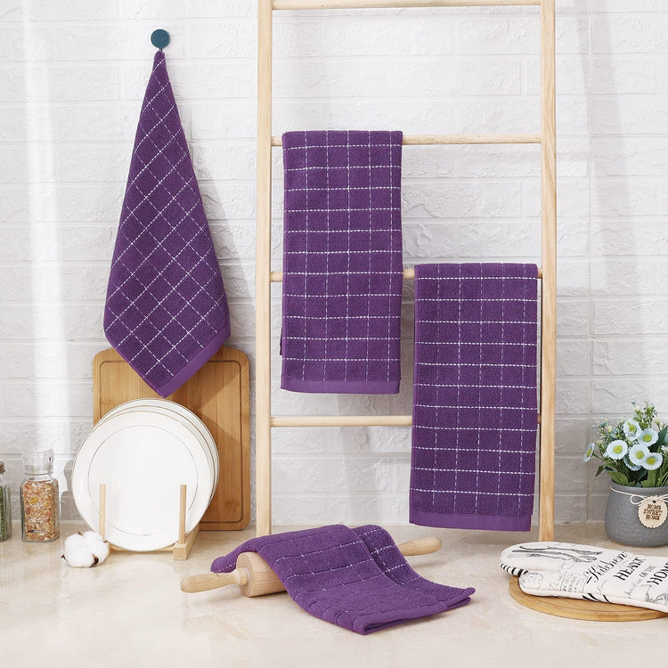 100% Cotton Terry Kitchen Towels (6 Count)