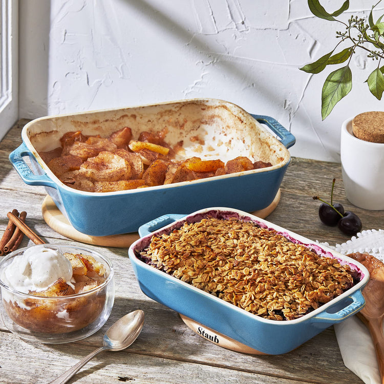 2 Pc Ceramic Baking Dish Set (2 Count)