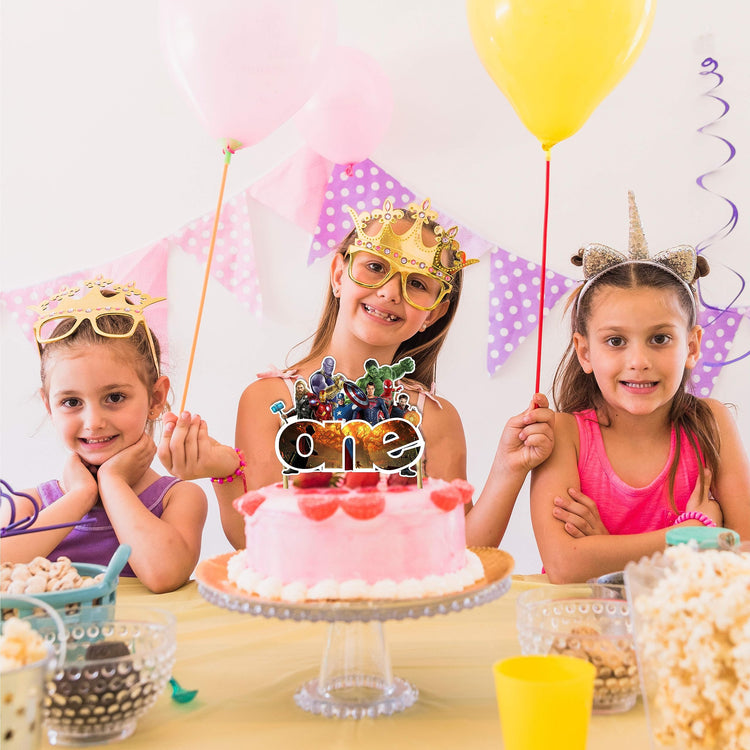 Suprhero One Cake Topper