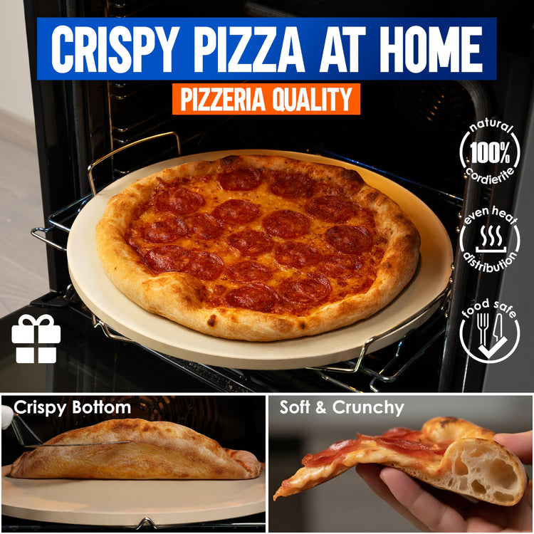 Pizza Stone for Oven and Grill 16 inch