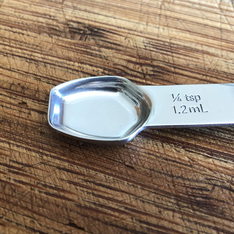 Stainless Steel Double Sided Measuring Spoon
