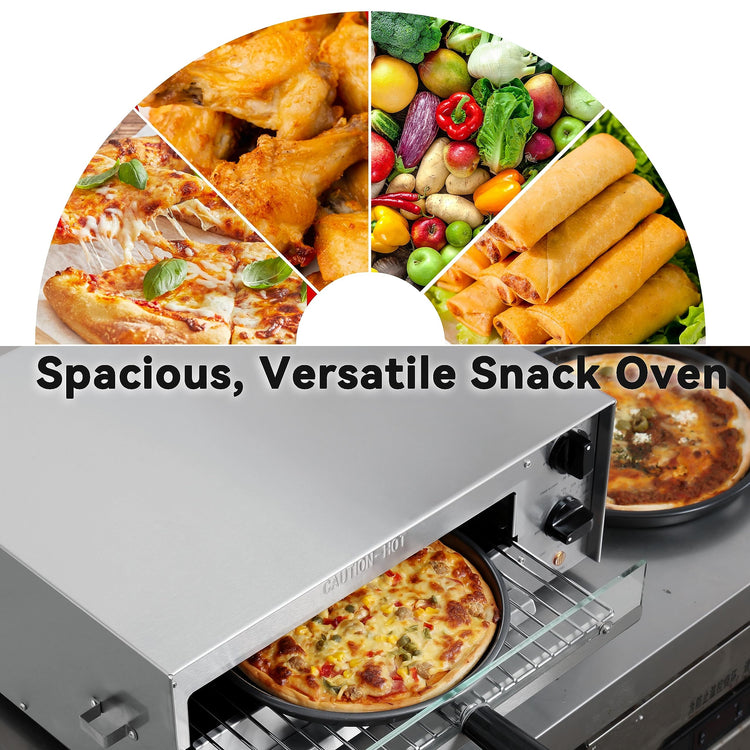 Countertop Electric Frozen Pizza Oven For Indoors with 30