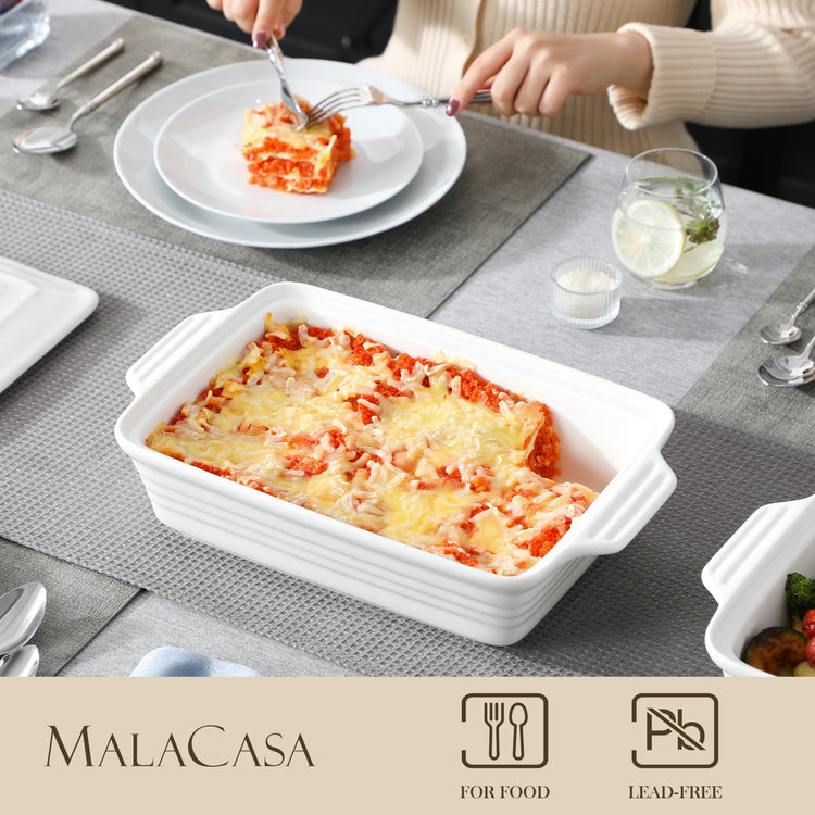 4.4 Qt Casserole Dish for Oven