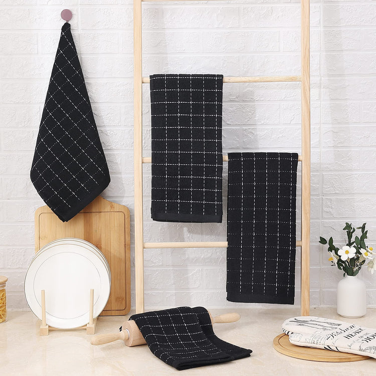 100% Cotton Terry Kitchen Towels (12 Count)
