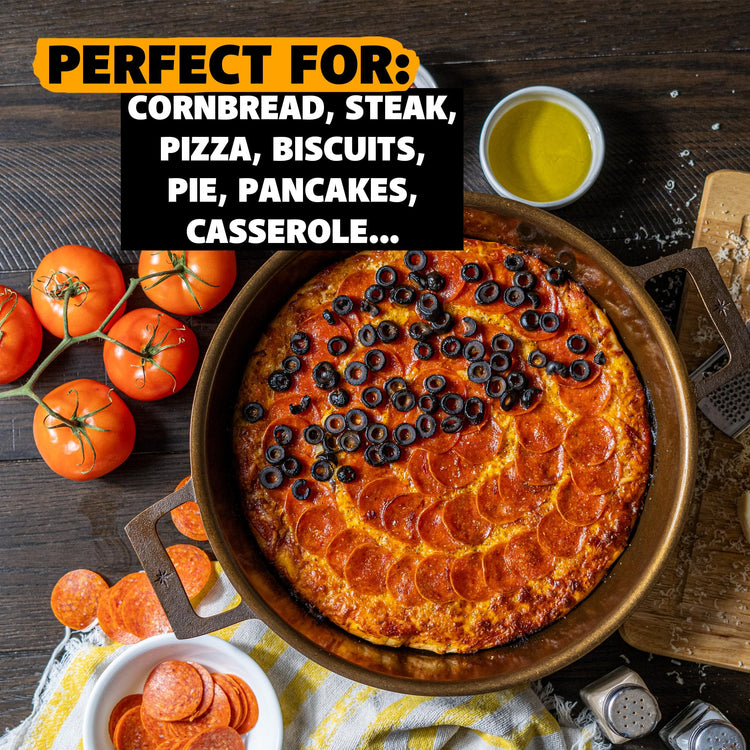 13.5 Inch Cast Iron Skillet